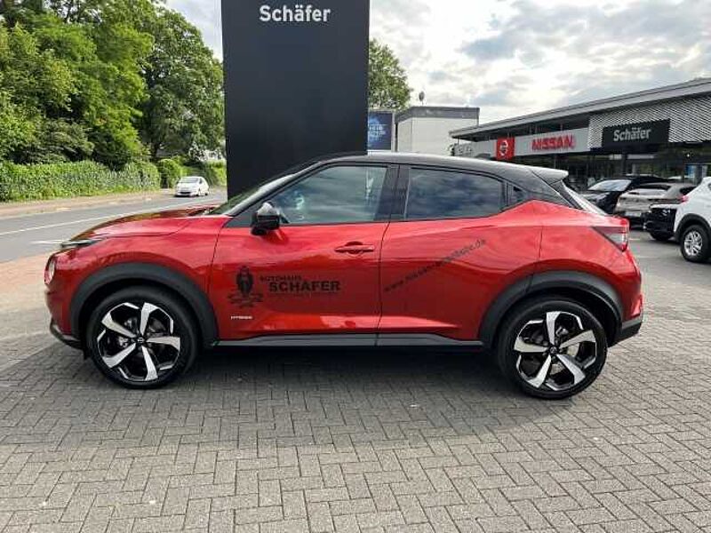 Nissan Juke TEKNA 1.6 Hybrid 4AMT Bose 2-Farben-Lack. Leder Soundsystem 360 Kamera LED ACC