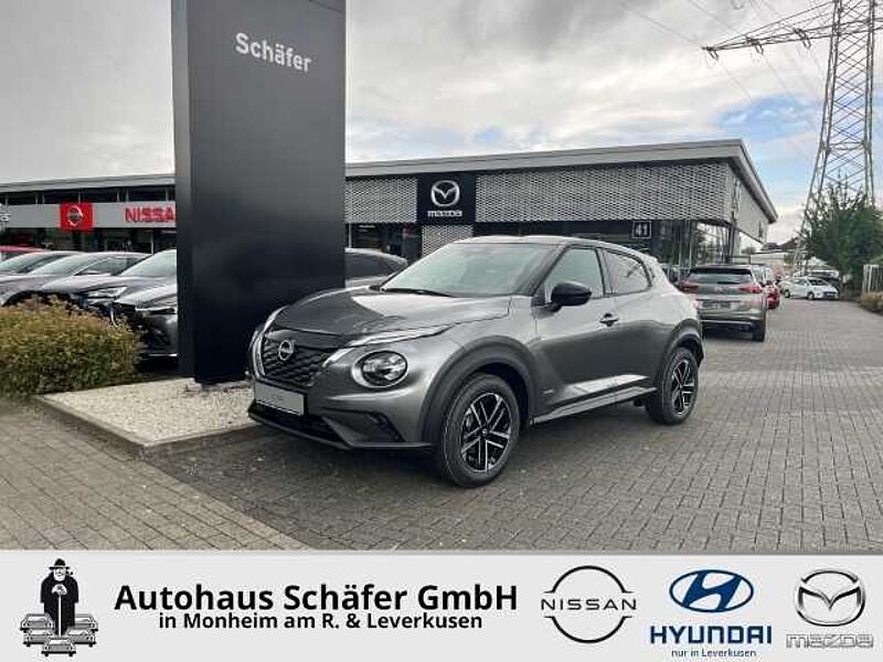 Nissan Juke (2024) N-CONNECTA 1.6 Hybrid 143PS 4AMT Tech-P Winter-P 2-Farben Navi digitales