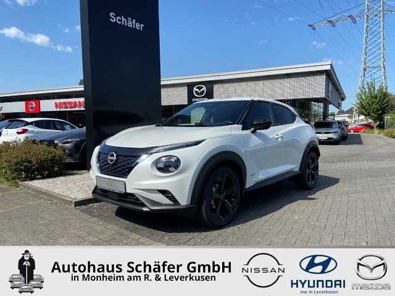 Nissan Juke (2024) TEKNA 1.6 Hybrid 143PS 4AMT Navi digitales Cockpit 360 Kamera LED Apple C