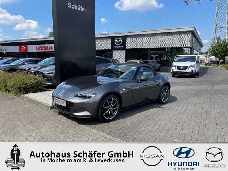 Mazda MX-5 Selection SHZ Apple CarPlay Bose Temp Leder Klimaautom Verkehrszeichenerk. Notbr