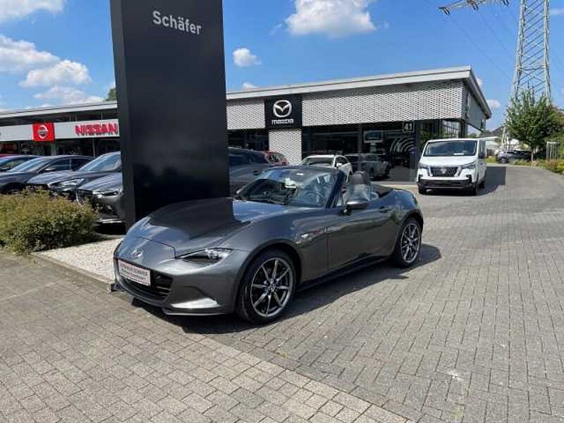 Mazda MX-5 Selection SHZ Apple CarPlay Bose Temp Leder Klimaautom Verkehrszeichenerk. Notbr