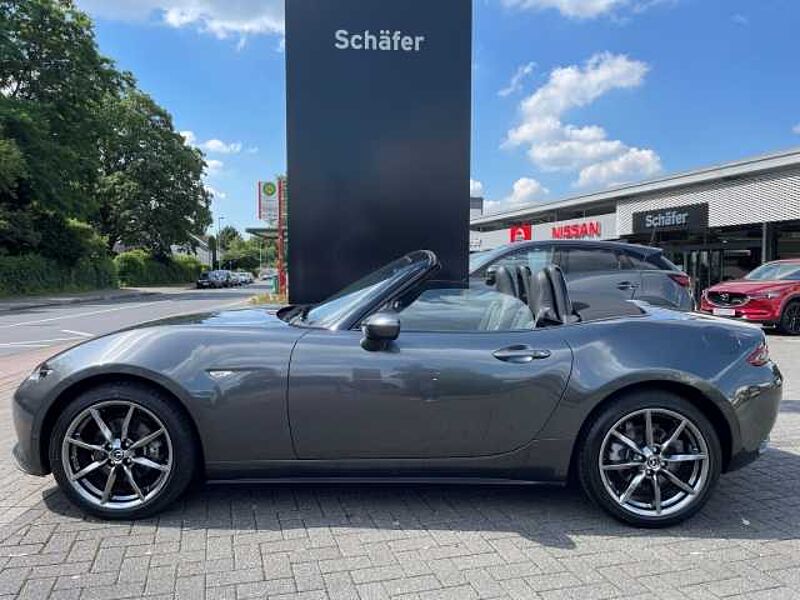 Mazda MX-5 Selection SHZ Apple CarPlay Bose Temp Leder Klimaautom Verkehrszeichenerk. Notbr