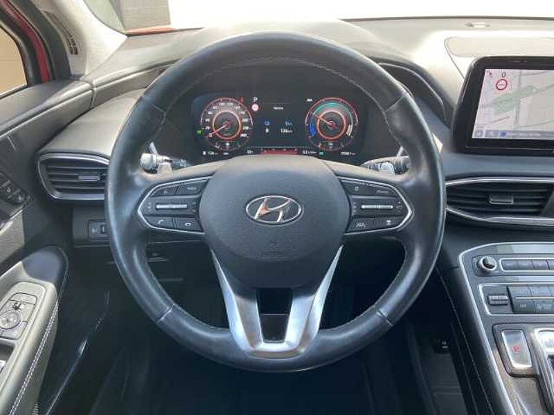 Hyundai SANTA FE Prime Allrad Schaltwippen HUD SHZ ACC Navi Klimasitze LenkradHZG Mehrzonenklima