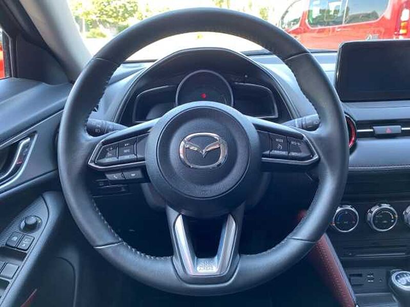 Mazda CX-3 Sport HUD SHZ Temp Klimaautom DAB Rückfahrkam. Notbremsass. Spurwechselassistent