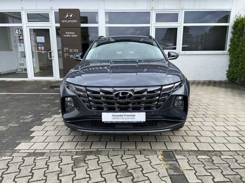 Hyundai TUCSON Trend Allrad Allwetterreifen digitales Cockpit SHZ ACC LenkradHZG Klimaautom