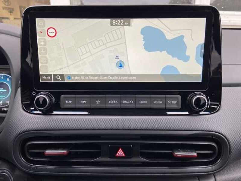 Hyundai KONA N Line Apple CarPlay SHZ Temp Navi LenkradHZG Rückfahrkam. Verkehrszeichenerk.