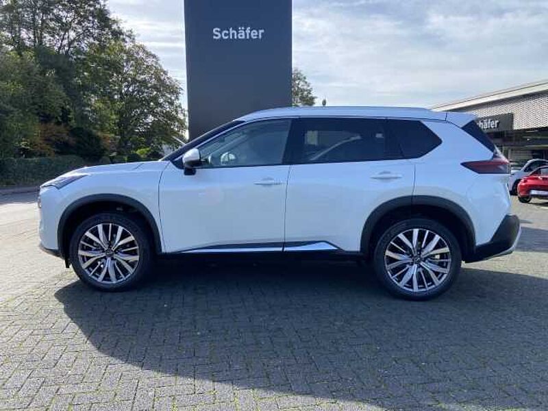 Nissan X-Trail (2024) TEKNA+ 1.5 VC-T MHEV 163PS 7-Sitze 20''-Alu HUD El. Panodach Navi Leder