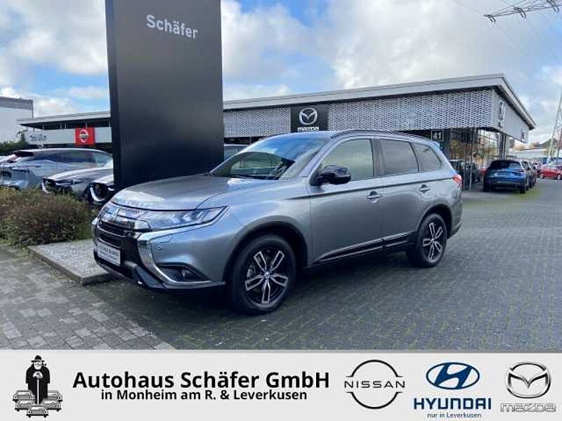 Mitsubishi Outlander Active+ AHK Navi Leder 360 Kamera LED El. Heckklappe Mehrzonenklima Kom-paket