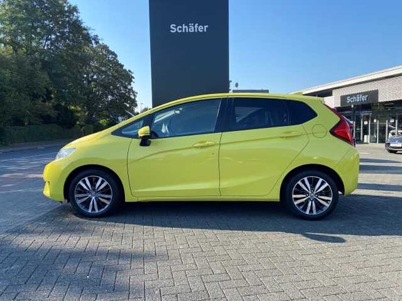 Honda Jazz Elegance SHZ Temp Klimaautom Navi Schaltwippen Verkehrszeichenerk. Notbremsass.