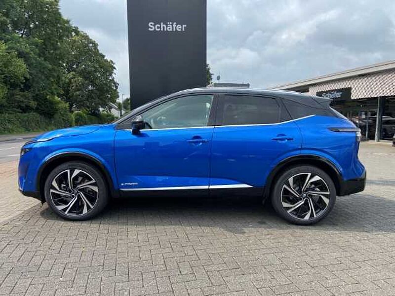 Nissan Qashqai (2024) TEKNA+ 1.5 VC-T e-POWER 2-Farben HUD Panorama Navi Leder digitales Cockpi