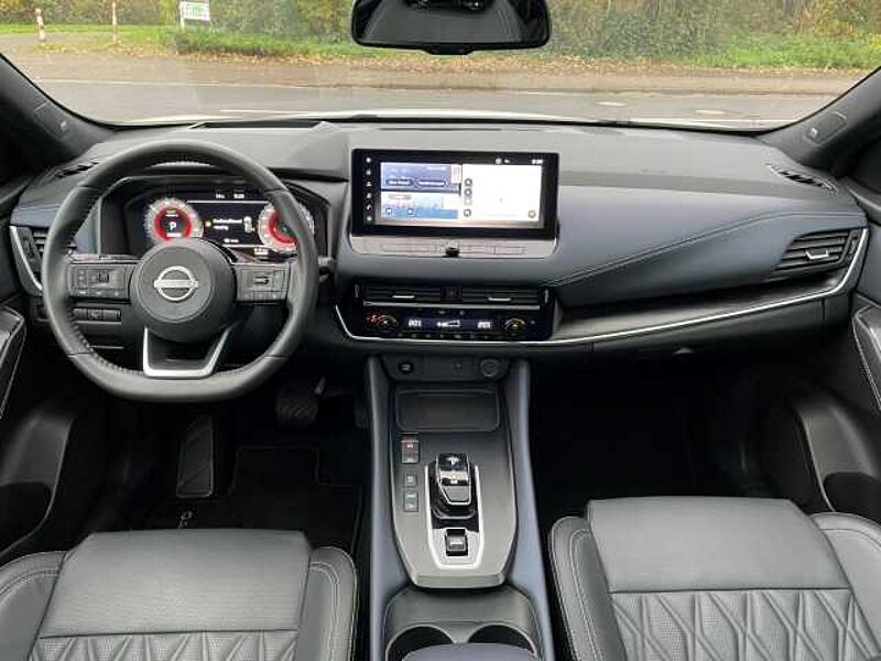 Nissan Qashqai Tekna+ e-Power HUD Panorama Navi Leder Memory Sitze 360 Kamera digitales Cockpit