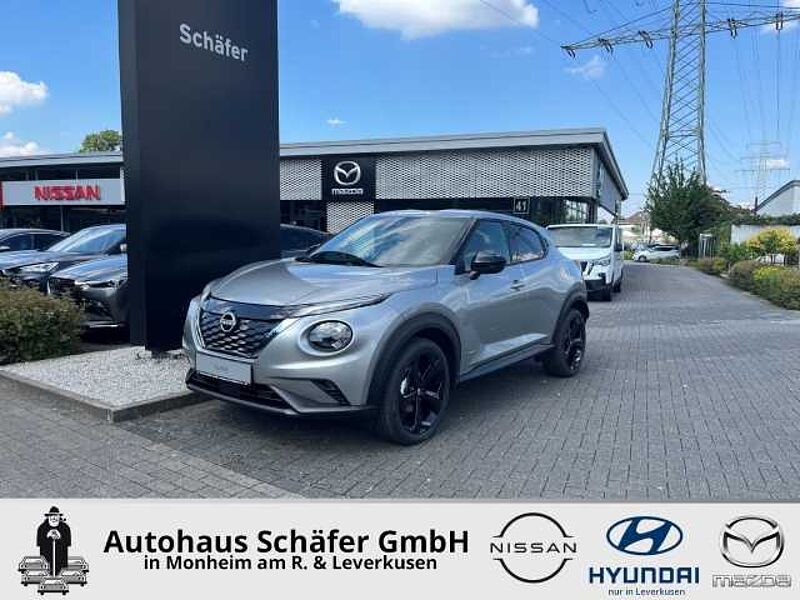 Nissan Juke (2024) TEKNA 1.6 Hybrid 143PS 4AMT Navi digitales Cockpit 360 Kamera LED Apple C