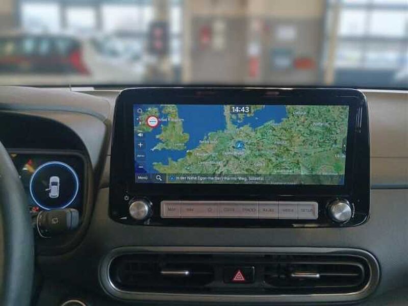 Hyundai KONA Prime Elektro HUD AHK-abnehmbar Navi Leder Soundsystem Klimasitze LED ACC Apple