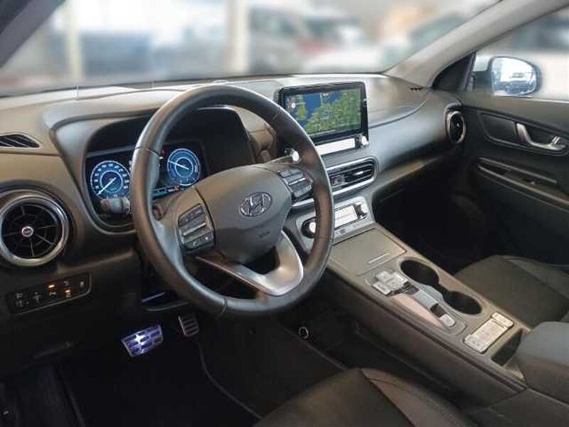 Hyundai KONA Prime Elektro HUD AHK-abnehmbar Navi Leder Soundsystem Klimasitze LED ACC Apple