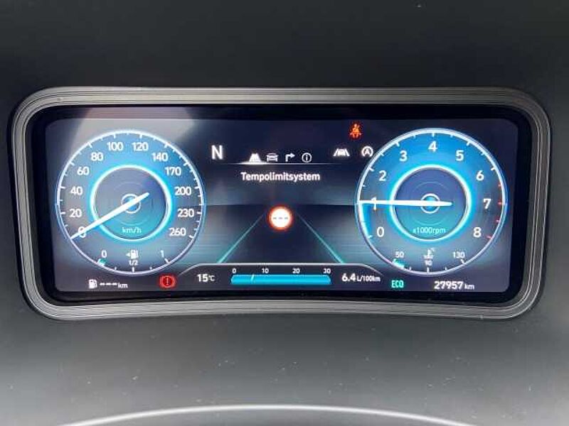 Hyundai KONA N Line Apple CarPlay SHZ Temp Navi LenkradHZG Rückfahrkam. Verkehrszeichenerk.